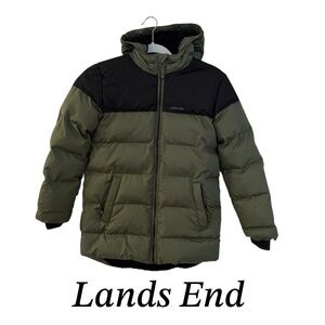 Kids Lands End winter jacket Size Large10-12
